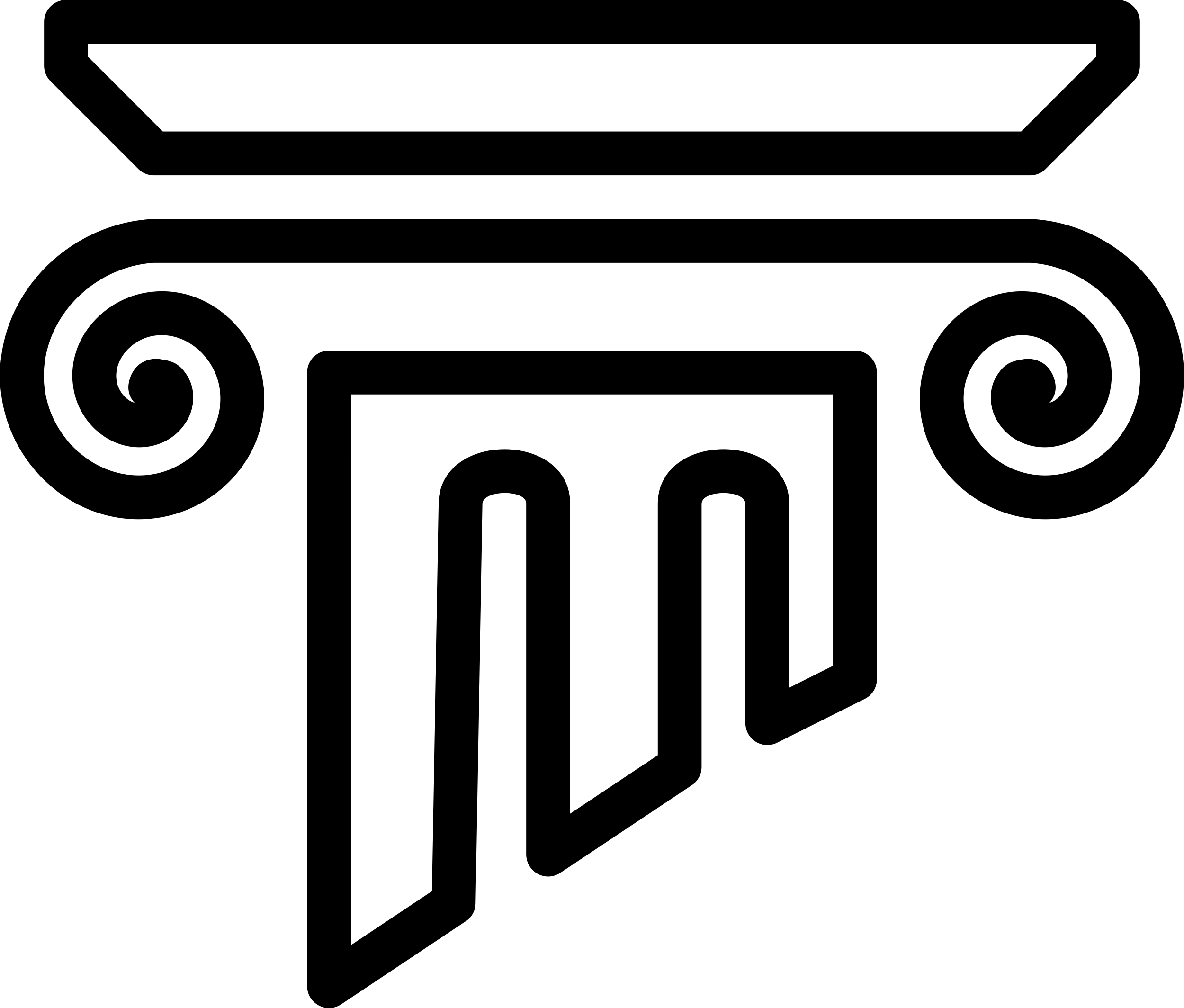 Greek Column Outline Drawing Svg Vector Free Vectors